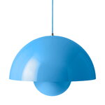 &Tradition Flowerpot VP2 pendant, swim blue, view 1