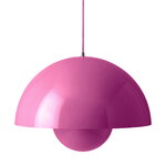 &Tradition Lampada a sospensione Flowerpot VP2, rosa acceso, vista 1