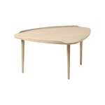 Aakjaer Furniture No.55 coffee table, small, white oil oak, view 1