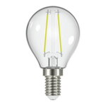 Airam LED Oiva compact bulb, 2,2W E14 3000K 250lm, clear