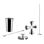 Alessi The Tending Box mixing kit, set of 5, stainless steel