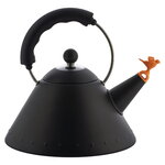 Alessi Kettle 9093, 2 L, black steel, Anniversary 2025, product image