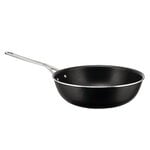 Alessi Pots&Pans deep frying pan, 28 cm, black, view 1