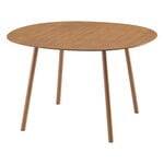 Viccarbe Table Maarten, 120 cm, ovale, cognac