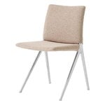 &Tradition Kape IF7 chaise, aluminium poli - Grain 61252, image produit