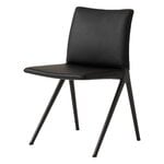 &Tradition Kape IF7 chair, warm black - black Noble leather, product image