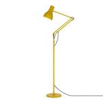 Anglepoise Type 75 floor lamp, Margaret Howell Edition, yellow ochre