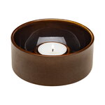 Arabia Kirnu tealight candleholder, 11 x 5 cm, brown, product image