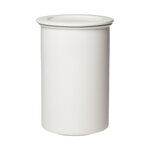 Arabia Mainio jar with lid, 1,3 L, white, view 1