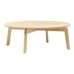 Fogia Area  coffee table, low, lacquared oak