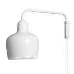 Artek Aalto wall lamp A330S "Golden Bell", white