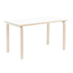 Artek Aalto table 81A, birch - white