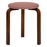 Artek Aalto stool 60, Tones of Modernism, walnut - blush pink, product image