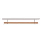 Asplund Belle coat rack, 120 cm, white