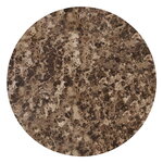 Audo Copenhagen Androgyne pöydän marmorikansi, 65 cm, ruskea, tuotekuva