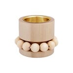 Aarikka Prinsessa candelabro, madera lacada - oro, imagen del producto
