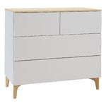 Lundia Fuuga Sideboard mit Schubladen und Top, 96 cm, niedrig, Kaschmir - Eiche, produktbild