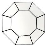 Serax Carte Blanche breakfast plate, 2 pcs, white - black, product image