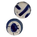 Serax Sophia dinner plate, 2 pcs, beige - blue, product image