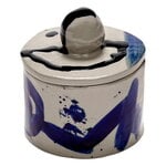 Serax Sophia storage pot 01, beige - blue, view 1