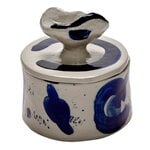 Serax Sophia storage pot 02, beige - blue, view 1