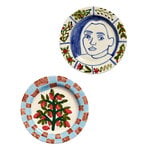 Serax Santiago de Borja dinner plate, 2 pcs, Inti Munay, product image