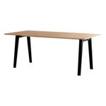 TIPTOE New Modern pöytä 190 x 95 cm, tammi - grafiitinmusta
