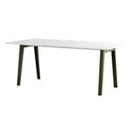 TIPTOE New Modern pöytä 190 x 95 cm, kierrätysmuovi - tummanvihreä