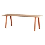 TIPTOE New Modern table 220 x 95 cm, oak - ash pink