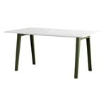 TIPTOE New Modern table 160 x 95 cm, recycled plastic - rosemary green