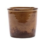 Serax Glazed Shades flower pot, M, rust, product image