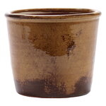 Serax Glazed Shades flower pot, L, rust, product image