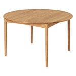 Carl Hansen & Søn BM0121 ruokapöytä, 120 cm, lakattu tammi, tuotekuva