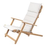 Carl Hansen & Søn Sedia a sdraio BM5568 con cuscino, teak - Heritage Papyrus 18006, immagine prodotto