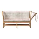 Fredericia Spoke-Back Sofa, geöltes Eichenholz - Cotil 863, 53938, produktbild