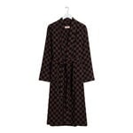 Baina Bath robe Sulis, tabac - noir, product image