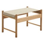 Brdr. Krüger HB stool, oiled oak - Kvadrat canva, product image