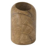 Tom Dixon Boulder maljakko, leveä, forest brown marmori, näkymä 1
