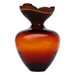 Utopia & Utility Baby Bloom pinottava lasiveistos, 29 x 24 cm, amber, tuotekuva