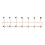 Maze Bill Horizontal coat rack, pale pink, view 1