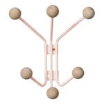 Maze Bill coat rack, XS, pale pink, view 1