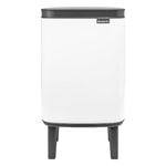 Brabantia Bo Waste Bin Hi, 4 L, white