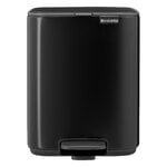 Brabantia Bo Pedal Bin, 7 L, matt black, product image