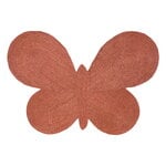 Nanimarquina Lucia Eames Butterfly juuttimatto, terrakotta, tuotekuva