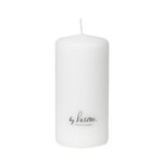 By Lassen Light'In candle, medium, white