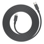 Avolt Cable 1 USB-C to Lightning latauskaapeli, 2 m, musta