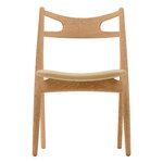 Carl Hansen & Søn CH29P chair, oiled oak - nude leather Thor 325