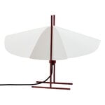 Motarasu Cho table lamp, white - terracotta, product image