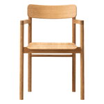 Fredericia Post fauteuil, chêne huilé, vue 1