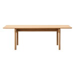 Fredericia Post table, 225 x 100 cm, oiled oak, view 1